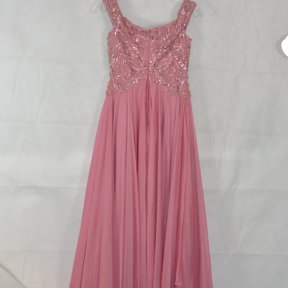 Beaded/Sequined/Rhinestone Gown SZ 2 by Colette Mon Cheri - Picture 12 of 12